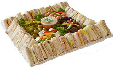 Mixed Sandwich And Salad Platter | Sandwich Baron