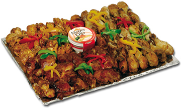 Ribs And Chicken Platter | Sandwich Baron