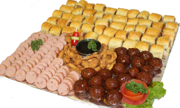 Sausage roll - meatball Party Platter | Sandwich Baron