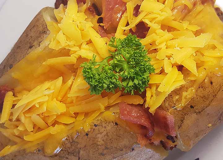 Baked Potato, Bacon And Cheese | Sandwich 2