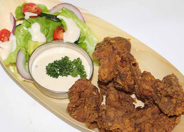 Deep Fried Spicy Chicken Livers | Sandwich Baron